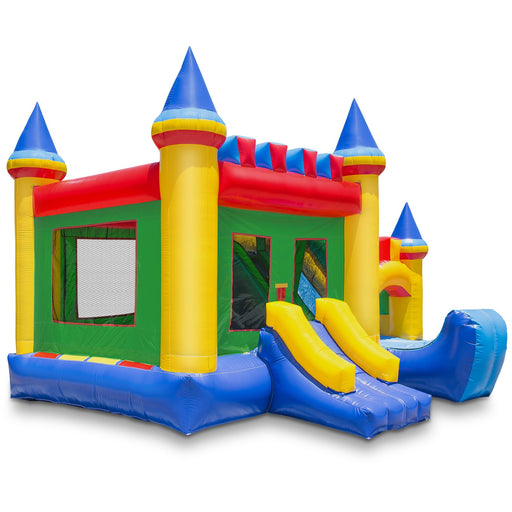 Commercial Castle Inflatable Bounce House with Slide by Cloud 9