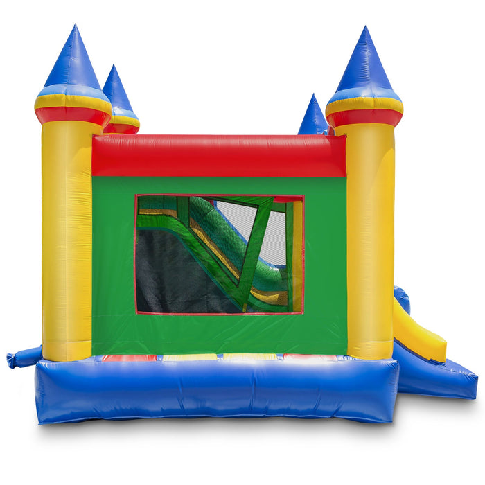 Commercial Castle Inflatable Bounce House with Slide by Cloud 9