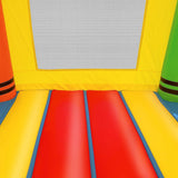 Commercial Crayon Castle Inflatable Bounce House and Slide by Cloud 9 - Backyard Provider