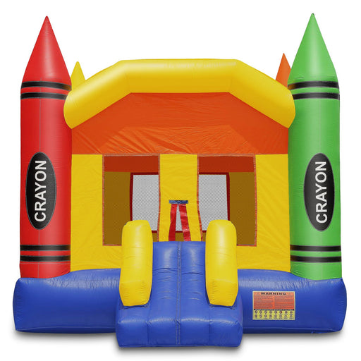 17'x13' Commercial Inflatable Crayon Bounce House w/ Blower by Cloud 9