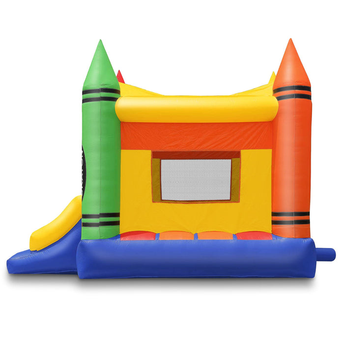 17'x13' Commercial Inflatable Crayon Bounce House w/ Blower by Cloud 9