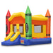 17'x13' Commercial Inflatable Crayon Bounce House by Cloud 9