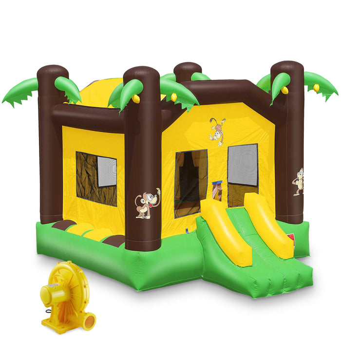 17'x13' Commercial Inflatable Jungle Bounce House w/ Blower by Cloud 9