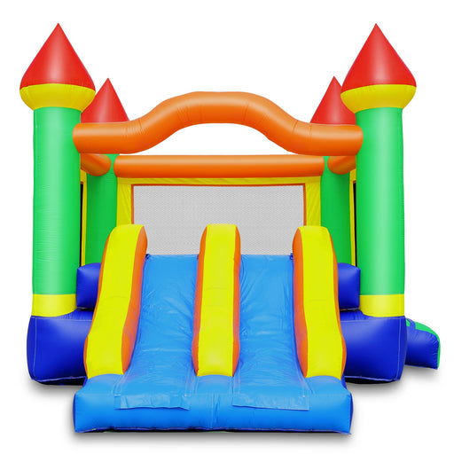 Commercial Mega Double Slide Castle Bounce House w/ Blower by Cloud 9