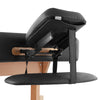 Professional Stationary Massage Table with Shelf and Accessories