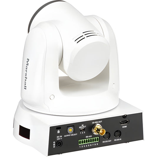 Marshall CV620-WH3 PTZ HD Camera with 3G/HD-SDI and HDMI (White) - CV620WH3