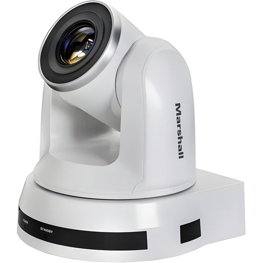 Marshall CV620-IPW HD PTZ Camera with IP, 3G/HD-SDI, HDMI (White) - CV620IPW