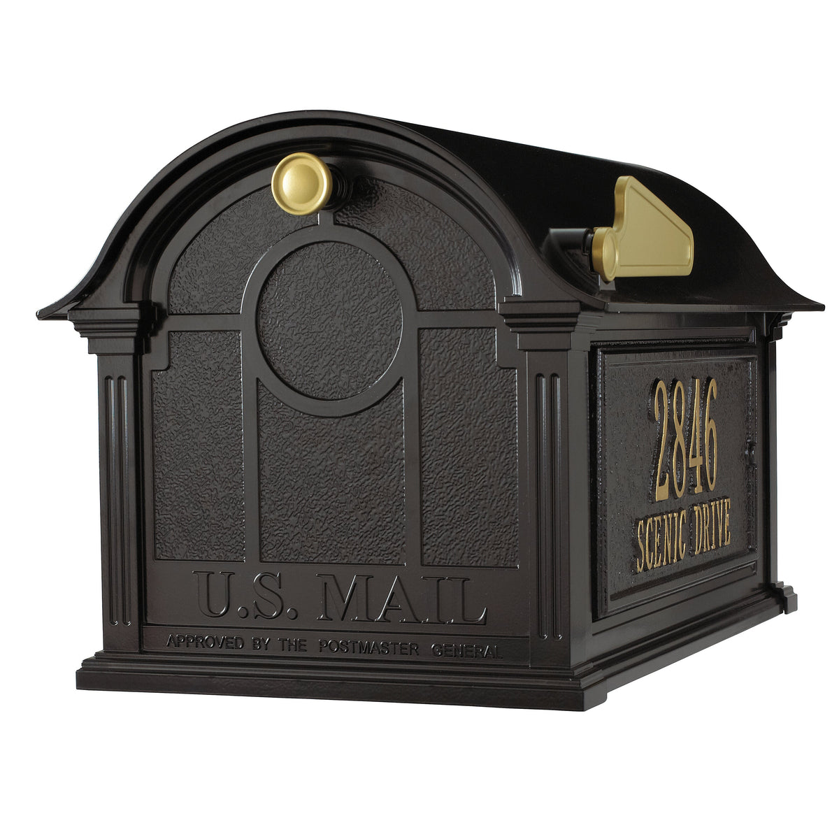 Whitehall Balmoral Mailbox Side Plaques Package -  16371