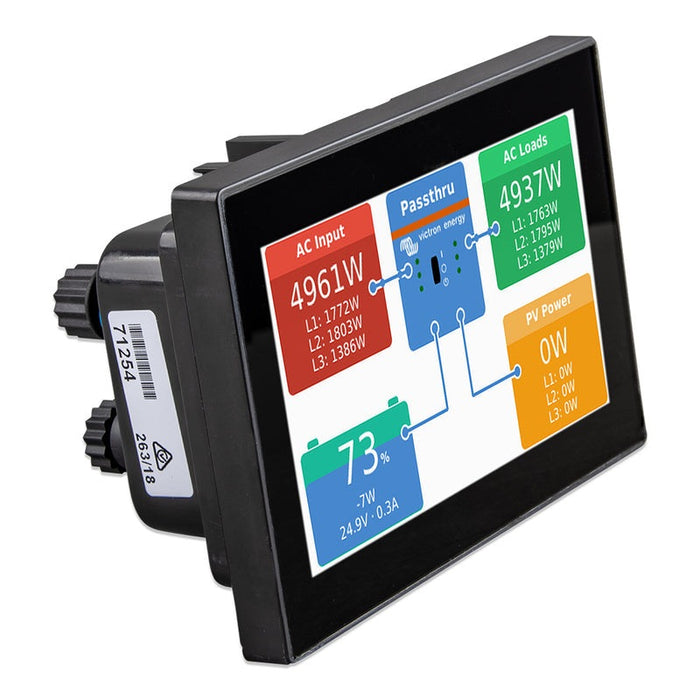 Victron Energy CanVu GX Monitor - 4.3" Color Touch Screen - BPP900700100 - CW82924