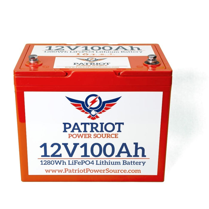 PATRIOT POWER 12V 200Ah/24V 100Ah BATTERY BUNDLE KIT for MARINE/RV