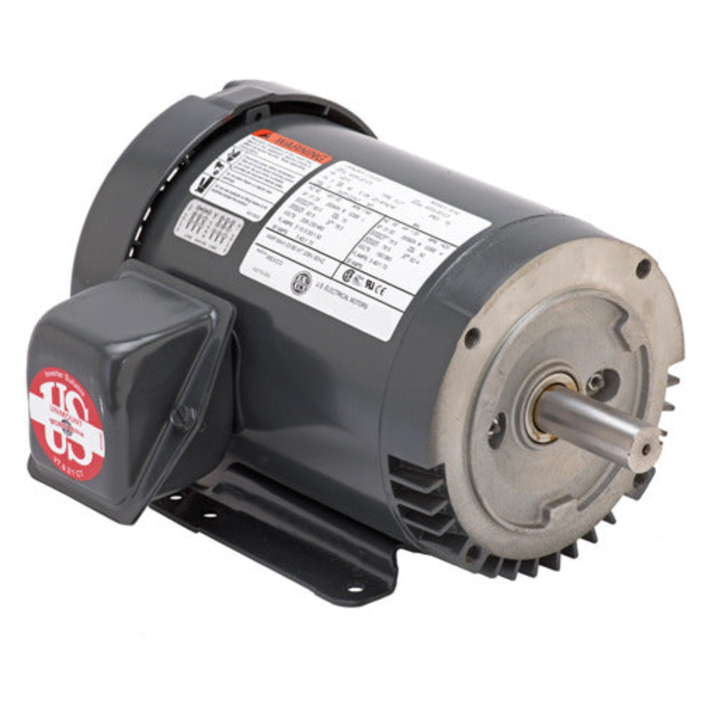 US Motors U32P1DC General Purpose Motor 1 1/2 HP 143TC Frame 230/460V AC - U32P1DC