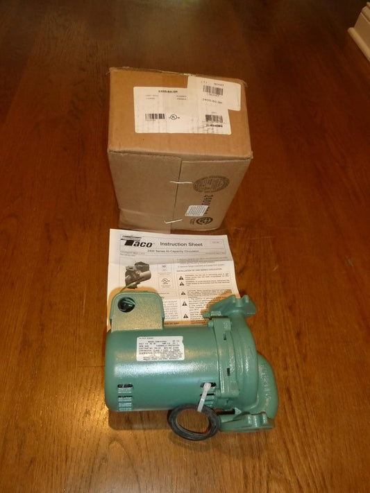 Taco Circulator Pump - 1/2 HP - 2 Flanged Connection - 2400-50/2-3P