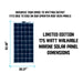 Orion 175 Watt Walkable Marine Solar Panel - Orion Limited Edition