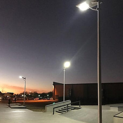 AVS Energy Solar LED Street Light 120 Watt 15000 Lumens 5000K Parking Lot Light Solar All in One Street Light  - AVS-AI1-120W