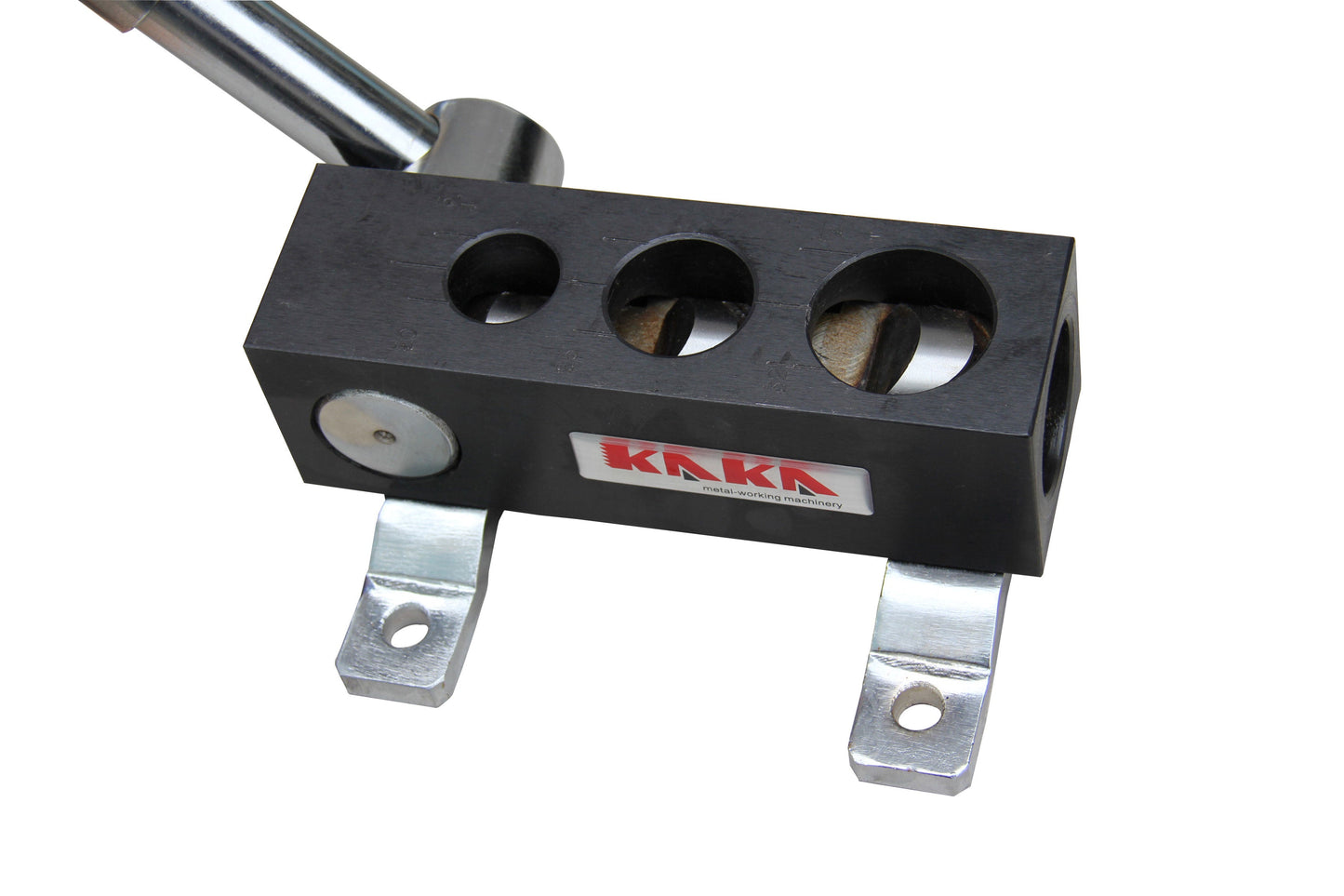 KAKA Industrial RA-2 Manual Pipe Notcher, 3/4”, 1”, 1-1/4” (Inside diameter) Notcher Capacity, Light Weight, 90 Degree High Precision Steel Tube Notcher, Steel Tube and Pipe Notcher - 176204