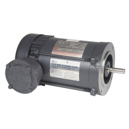 U.S. Motors X5P2BCR Explosion Proof Three Phase TEFC Horizontal - Footless Motor - X5P2BCR
