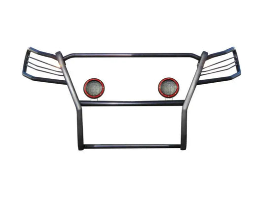 Black Horse 17D502MA-PLFR Grille Guard Kit - BLK17D502MAFR