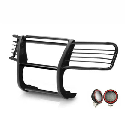 Black Horse 17FJ26MA-PLFR Grille Guard Kit - BLK17FJ26MAFR