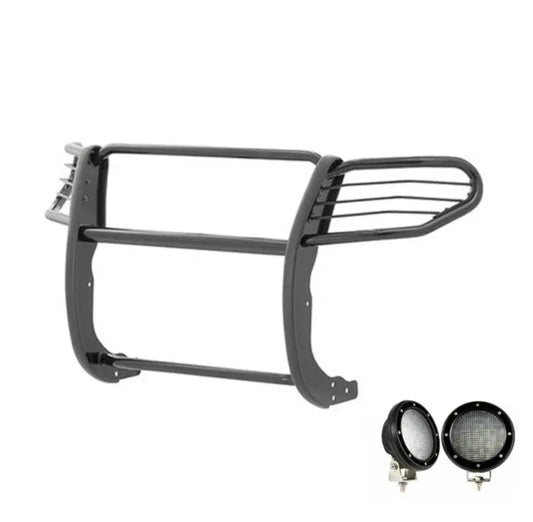 Black Horse 17FJ28MA-PLFB Grille Guard Kit - BLK17FJ28MAFB