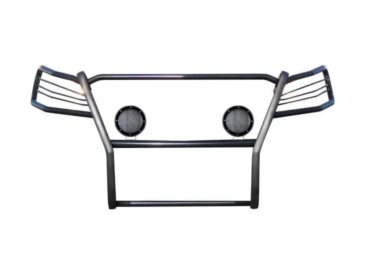 Black Horse 17FP10MA-PLFB Grille Guard Kit - BLK17FP10MAFB