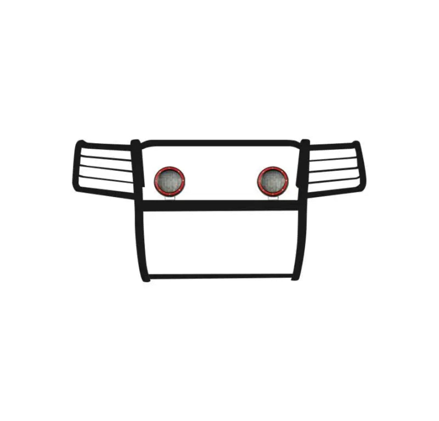 Black Horse 17GS10MA-PLFR Grille Guard Kit - BLK17GS10MAFR