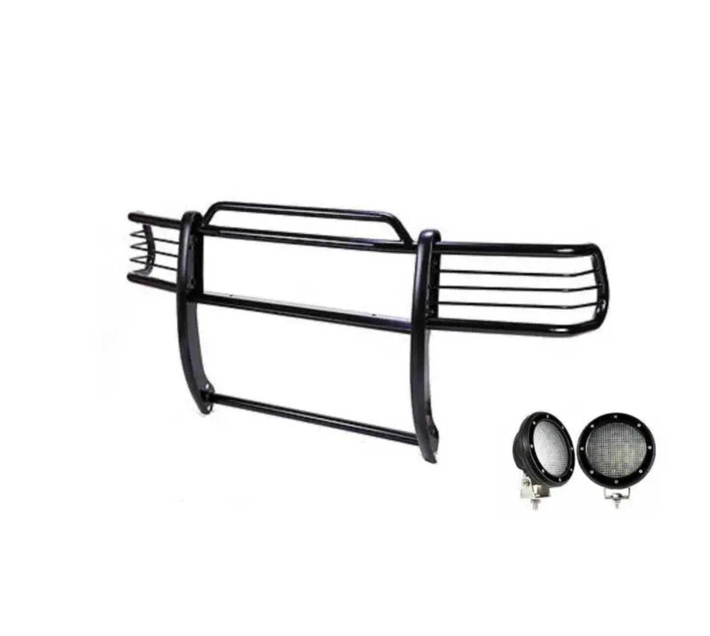 Black Horse 17TH26MA-PLFB Grille Guard Kit - BLK17TH26MAFB