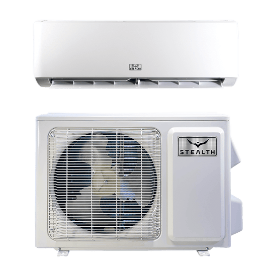 18,000 BTU 20 SEER Stealth Emerald Single Zone Wall Mount Mini Split System SC-18WGLD-HP230 / SC-18ZGLD-HP230