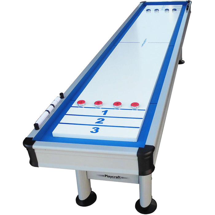 Playcraft Extera Outdoor Shuffleboard Table with Accessories - SHEXEB12W