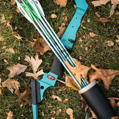 Genesis Archery Compound Bow Adjustable Sizing for Right Handed, Blue (4 Pack) - 323636