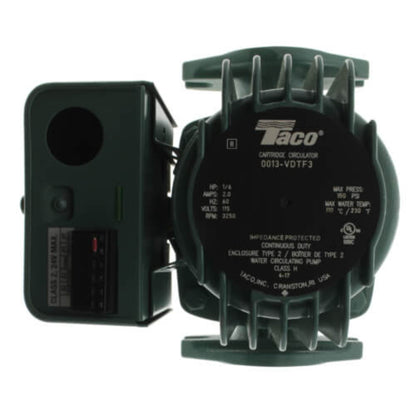 Taco 0013 Variable Speed Delta-T Cast Iron Circulator Pump 1/6 HP - 0013-VDTF3