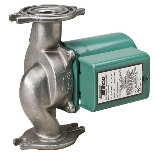 Taco 1/25 HP 115V Stainless Steel Circulator Pump  -  007-SF5