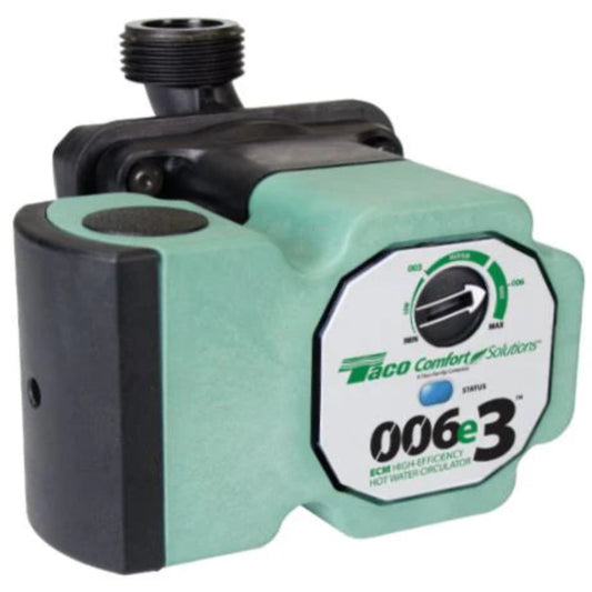 Taco ECM High Efficiency Hot Water Circulator -  006-E3