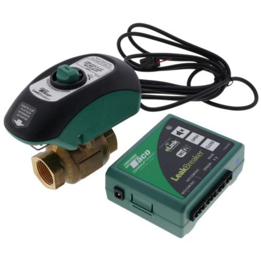 Taco LeakBreaker 3/4 NPT Water Heater Shut-Off Valve & Actuator w/ E-Link - LBW-075-H-1LF