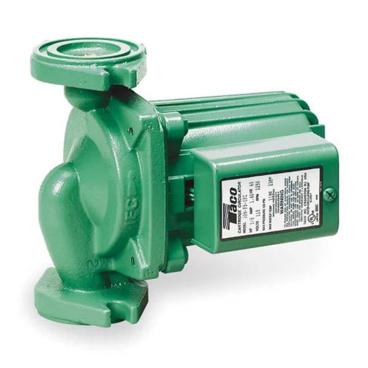 Taco 1/8HP Circulator W/Flow Check | - 009-F5-IFC