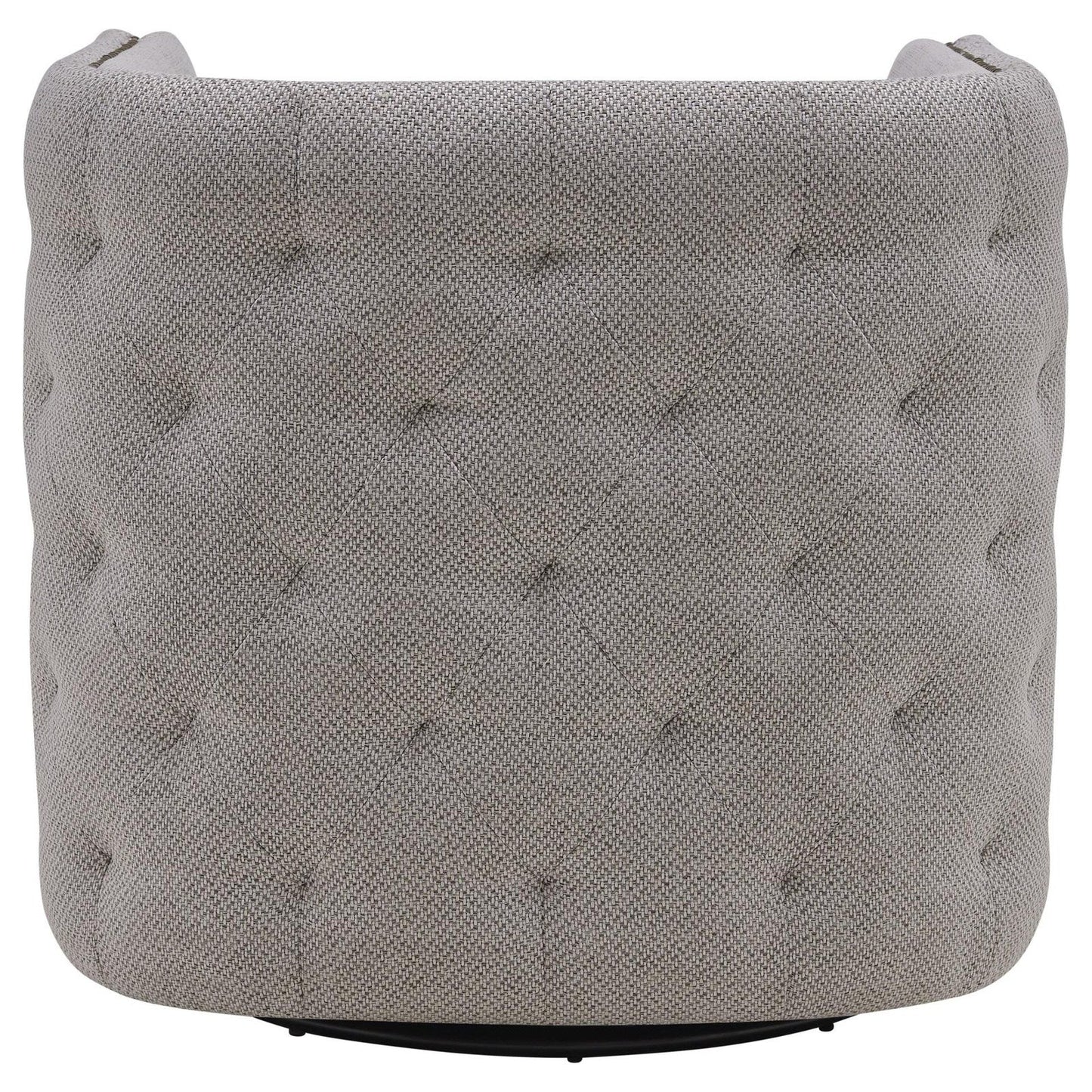 New Pacific Direct Leslie Fabric Swivel Tufted Chair  - 1900148-410