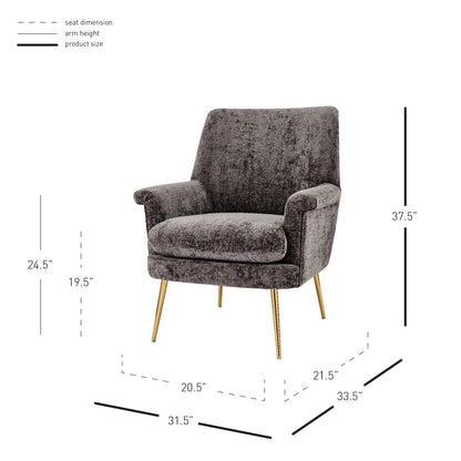 New Pacific Direct Kaylee Fabric Accent Arm Chair -  1900184-568