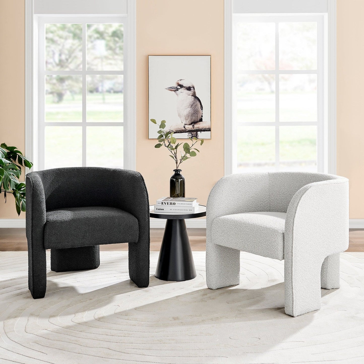 New Pacific Direct Matteo Fabric Accent Arm Chair -  1900186-563