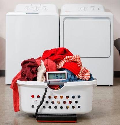 HOTPOINT 4.0 cu. ft. Capacity Washer with Stainless Steel Basket,Cold Plus and Water Level Control - HTW265ASWWW-KT