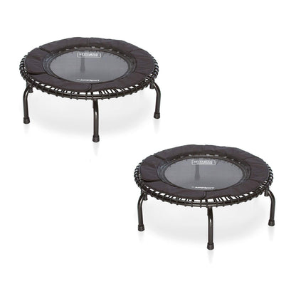 Disc-O-Bed JumpSport 250 Fitness Rebounder Mini Trampoline In Home Cardio Fitness (2 Pack) - 173133