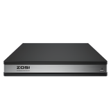 Zosi C225 4K 16 Channel PoE NVR Security System + 4TB Hard Drive - C225 4K 161