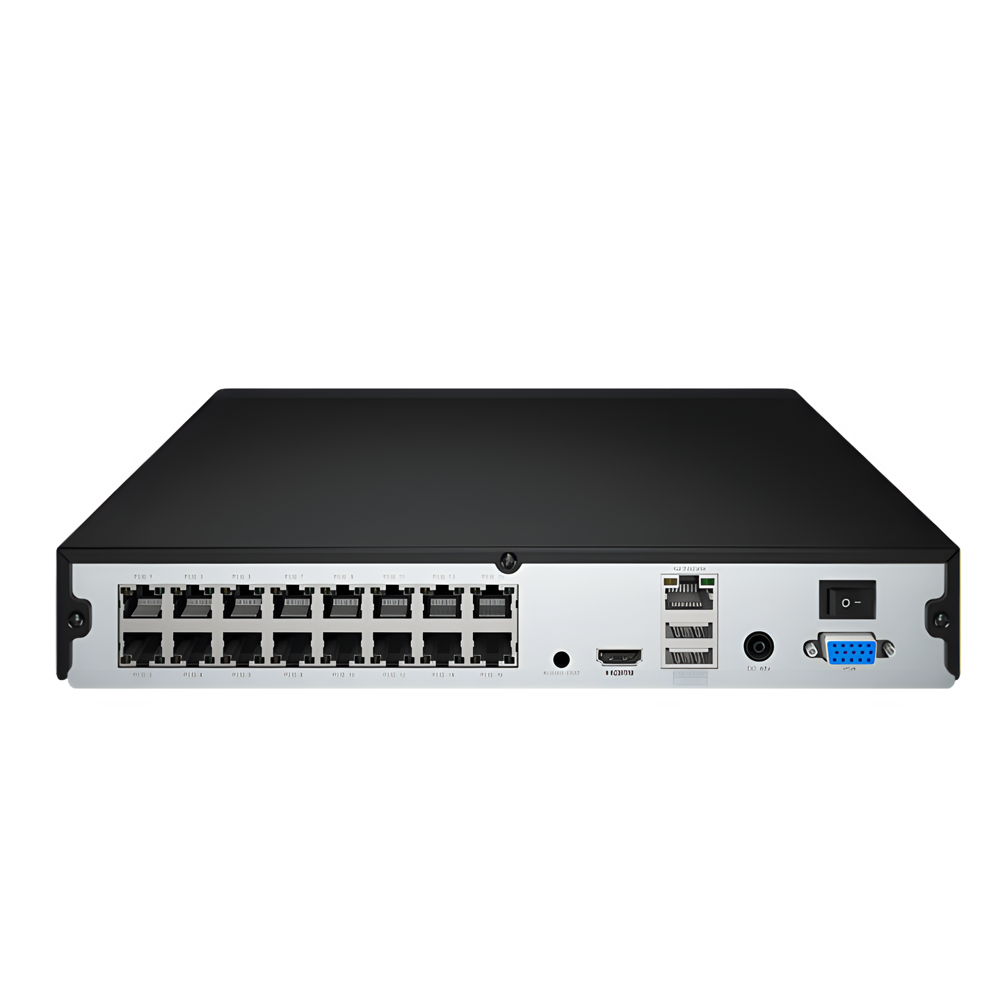 Zosi C225 4K 16 Channel PoE NVR Security System + 4TB Hard Drive - C225 4K 161