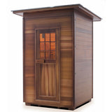 Enlighten Sauna Saunaterra Dry Traditional Moonlight 2 Person Outdoor Sauna - T-16376