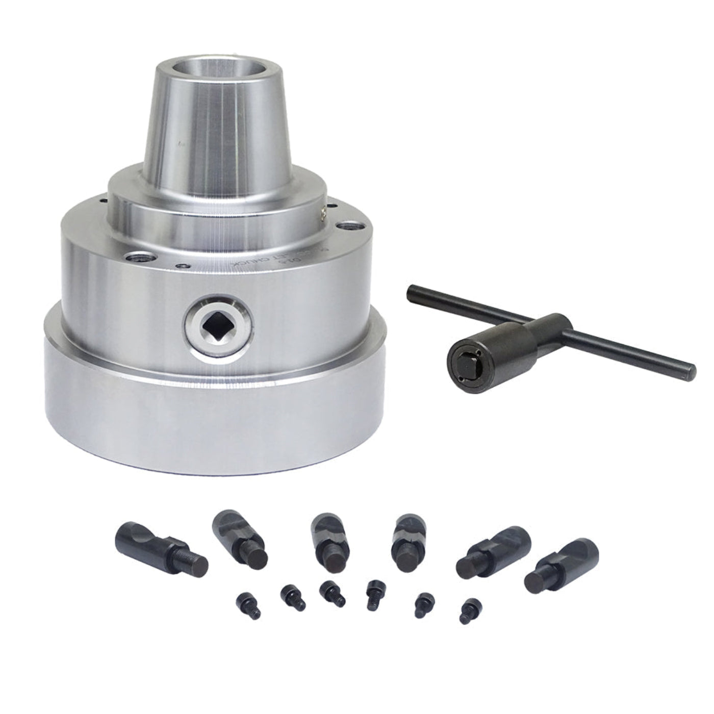 KAKA Industrial Bodee 5C Collet Lathe Chuck Plain Back for Lathe Machine - BK0101001