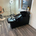 OmySalon 1 Operator Modern Mobile Salon Package Black - SP4-1B