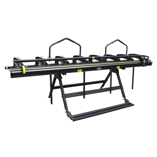 KAKA Industrial ALB-126 Siding Brake ,Portable Thin Plate Bending Brake, 126“ Width, With a Roller Knife to Cut Sheet - 173432