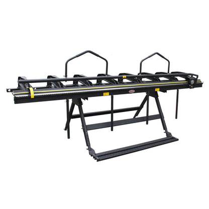KAKA Industrial ALB-126 Siding Brake ,Portable Thin Plate Bending Brake, 126“ Width, With a Roller Knife to Cut Sheet - 173432