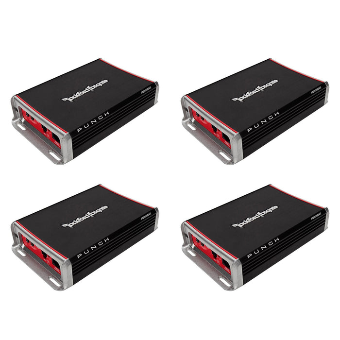 Rockford Fosgate PBR300X2 300 W 2-Channel Amp for Compact Sub Systems 4 Pack - 194529