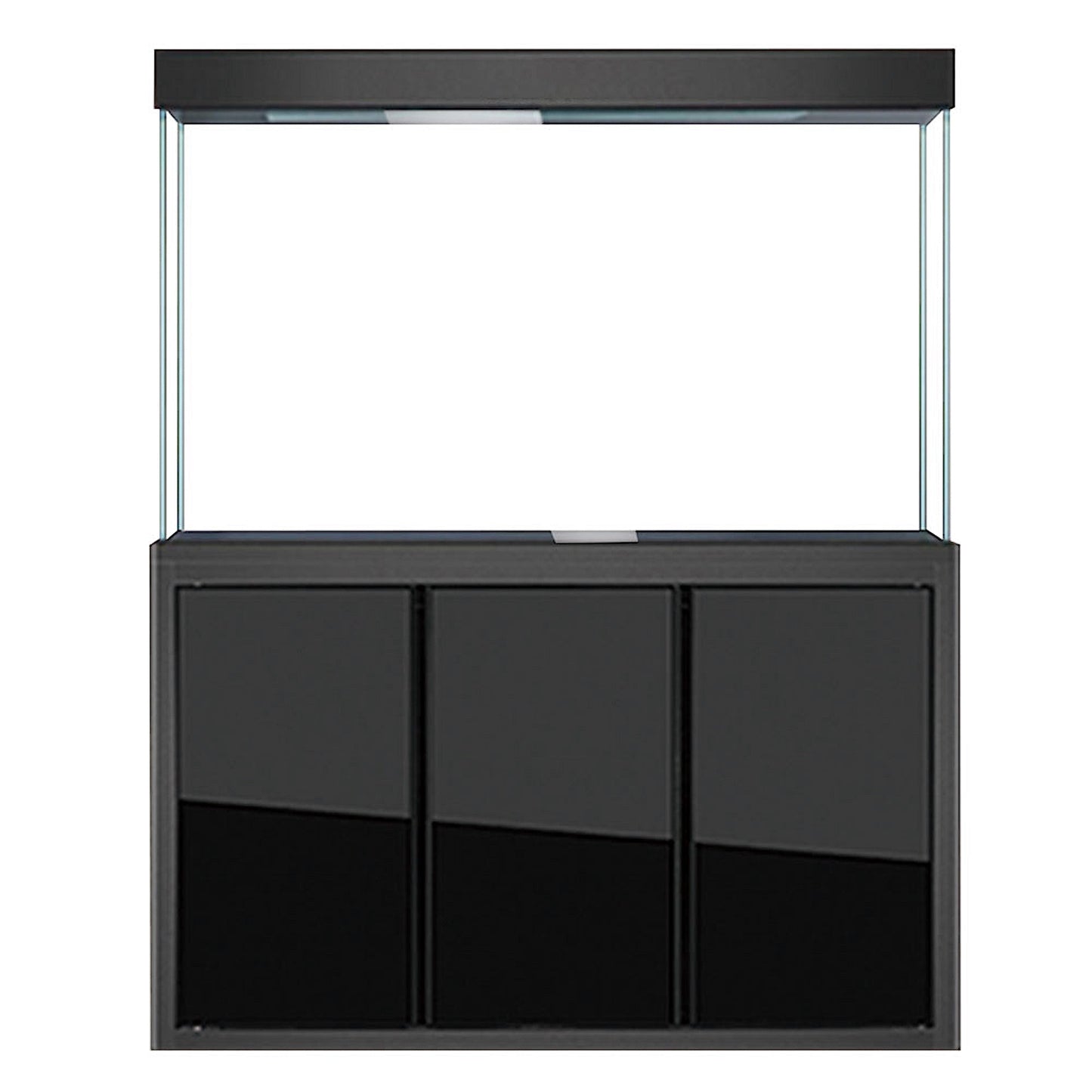 Aqua Dream 175 Gallon Tempered Glass All-in-One Aquarium Black  - AD-1560-ABK