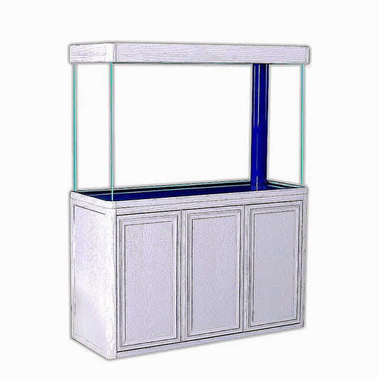 Aqua Dream 175 Gallon Tempered Glass Aquarium White Oak - AD-1560-WO