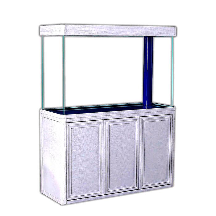 AQUA DREAM 135 GALLON TEMPERED GLASS AQUARIUM WHITE OAK-AD-1260-WO